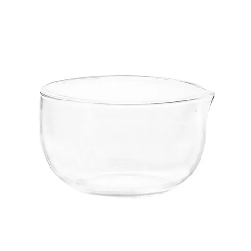 Clear Double-Wall Glass Bowl, Versatile Dish for Soups, Snacks, Yogurt, Cereal & Dessert Serving (1pc)