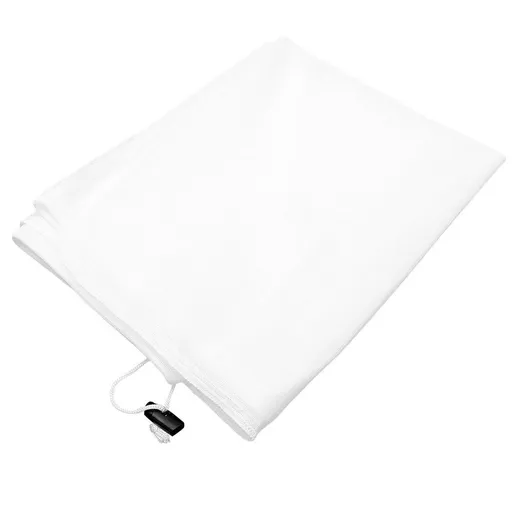 Fine Mesh Strainer Bag Filter Bag Food Grade Nylon Straining White 1 Set for Juice Straining