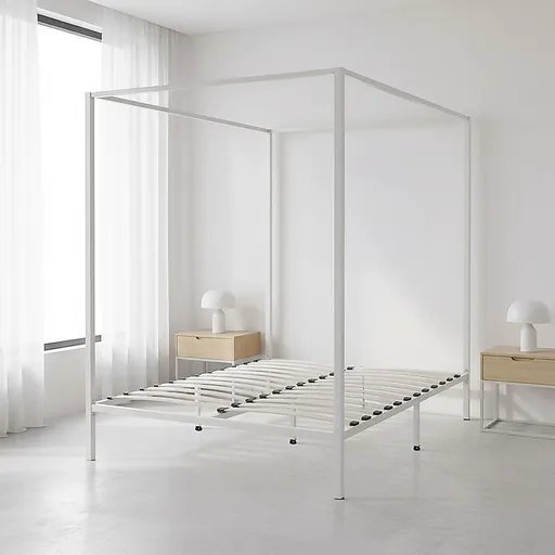 4 Four Poster Double Bed Frame