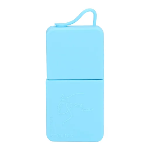 Ice Face Eye Roller Silicone Face Massage Ice Cube Roller Mold Skin Care Beauty Tool blue
