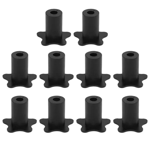 Satellite Cable Wall Grommet Silicone Satellite Cable Routing Kit for 5/8inch 16mm Antenna Cable Black