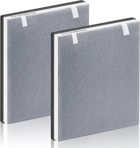 Vital 100 Replacement ilter Compatible With LEVOIT Vital 100 Air Puriier, 3-in-1 Great High-Eiciency Materials With Activated Carbon ilter, 2 Pack, By