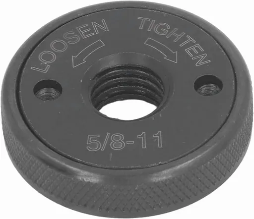 5/8-11 Angle Grinder Flange Nut,Fast Self-Locking Flange for Portable Polishing & Grinding Machines,Ideal for DIY Projects and Professional Metal/Non-Metal Surface Finishing,Durable