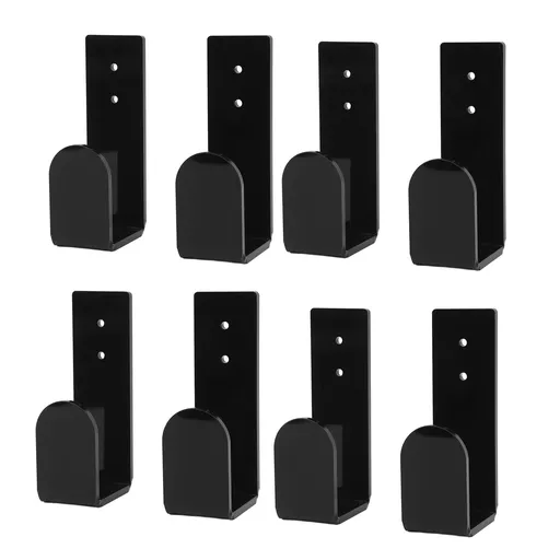 8Pcs Computer Keyboard Holder Acrylic Space Saving Flexible Keyboard Storage Rack
