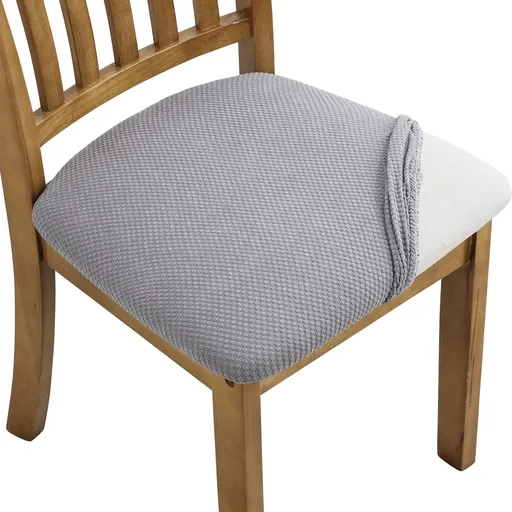 Office and home chair cushion cover, square seat cushion, anti fouling cover, elastic curved chair cover, stool cover