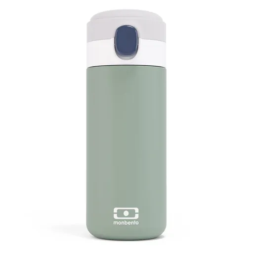 Monbento Mb Pop Insulated Bottle - Green Natural