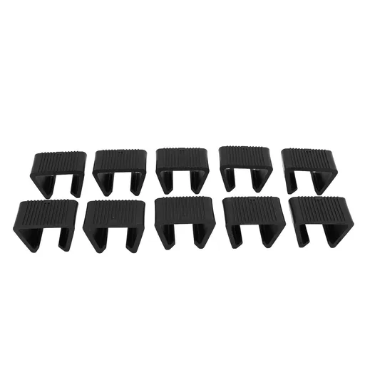 10PCS Rattan Furniture Clips Garden Sectional Sofa Fastener Clamp for Outdoor Patio Couch Chair Connection 4.3cm / 1.7in Slot