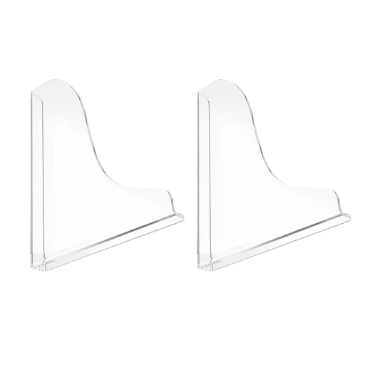 2PCS Clear Shower Splashing Guard Acrylic Bath Angle Protection Tub Corner Water Guards for Home Bathroom