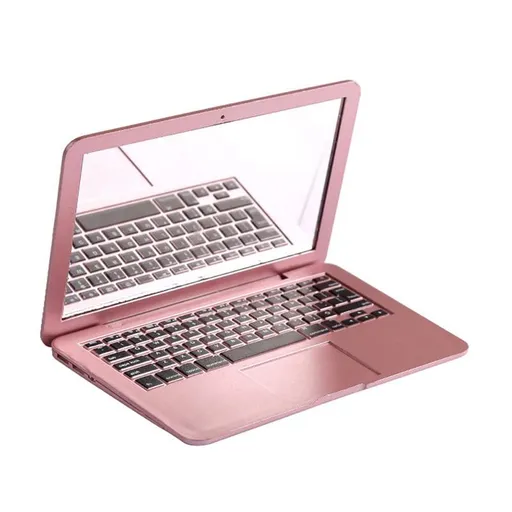 3 Pcs Mini Laptop Mirror Mini Pocket Makeup Clear Mirror Mini Laptop Mirror Pack Small Mirror Pocket Creative Cute Portable Mirror