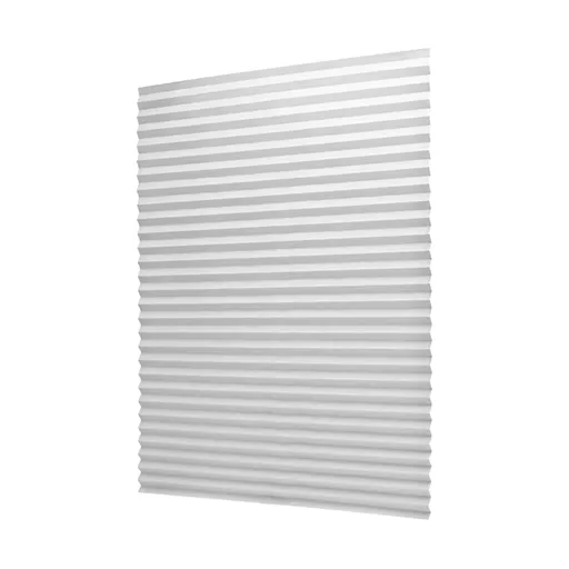 Window Blinds Cordless Blackout, No Drill Cut to Size Clip On Stick On Self Adhesive Temporary Blinds Pleated Paper Blinds Fits Blinds Window Roller for Bathroom Kitchen Living Room(Black90x150cm) White60x180cm
