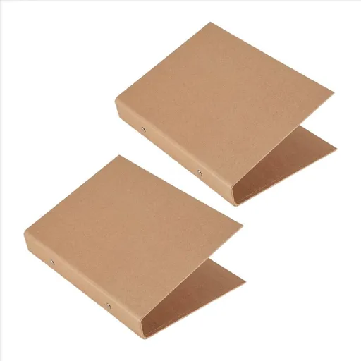 2Pcs A5 Refillable Ring Binder,A5 Paper Binder Tray with 2 Rings To Add Loose Sheets,A5 Paper Folders