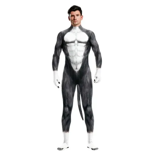House Of Dasein Halloween Whole Cosplay Costumes Animal Catsuits 3D Printed Jumpsuits Unisex Bodysuit - Xxl - Style 4