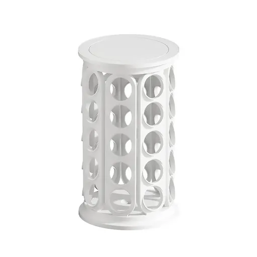 Coffee Pod Carousel Organiser 40 Capacity Rotating for Coffee Bar