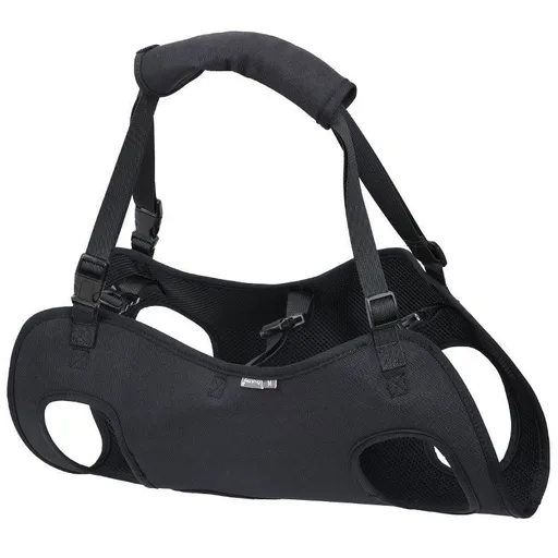 Dog Support Harness Oxford Cloth Mobility Assistance Strap, Black,L