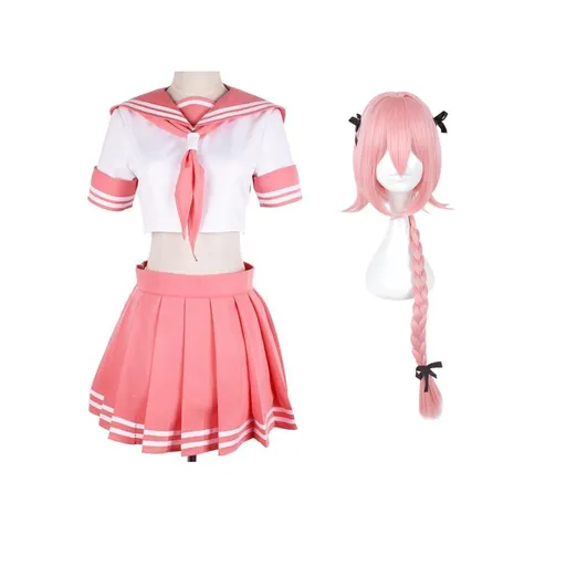House Of Dasein Sailor Seifuku Cosplay Set - L - Outfit With Wig