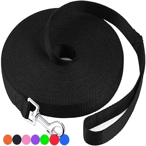 Dog Leashes for Small Medium Large Dogs Training-15ft 20ft 30feet 50foot Long Dog Leads for Dog Training,Tie Out,Play,Camping