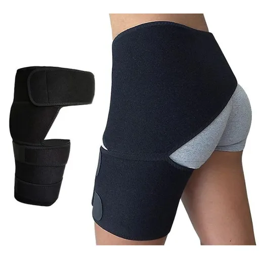 Sciatica Brace, Hip Brace Hip Brace for Sciatica Pain Relief, Thigh Sleeve Hip Support Wrap, Wrap Hip Brace for Men Women