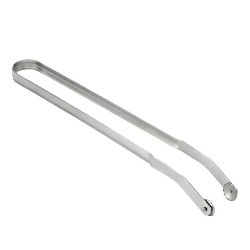 BBQ Sausage Turning Tongs Stainless Steel Long Handle BBQ Sausage Grill Tongs Kitchen Tongs for Grilling and Flipping
