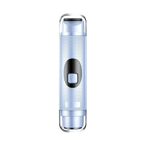 2-In-1 Hair Trimmer Portable Shaver Hair Removal Men'S Grooming Women'S - Blue - Size 20cm