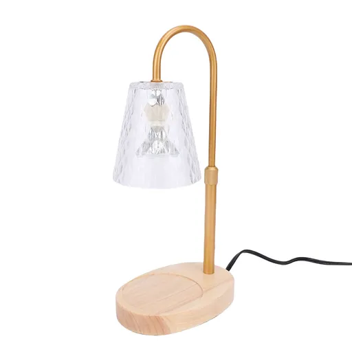 Candle Warmer Lamp with Timer Dimmable Wax Melt Warmer for Jar Candles with 2 Bulbs House Warming Present New Home Decor US Plug