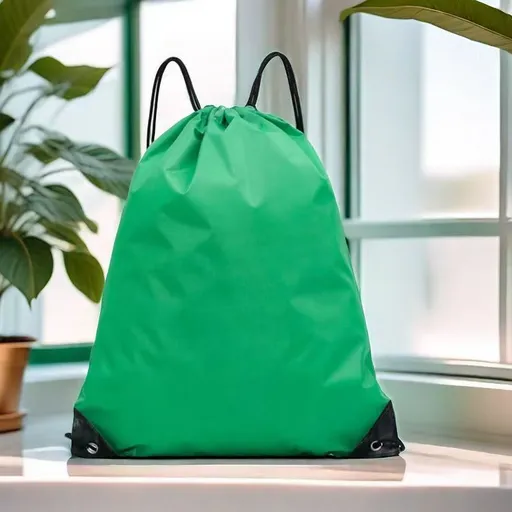 Polyester Drawstring Sports Backpack Gym Basketball Sack Bag