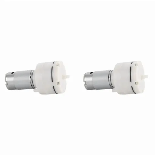2X RS555 Micro-Vacuum Pump Motor 12V 15L/Min Low Noise Electric Air Pump Vacuum Coating Machine Air Pump Fish Tank Pump