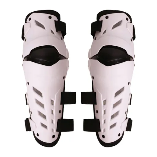 Motorcycle Knee Pads Knee Shin Guards Lightweight Comfortable Knee & Shin - White