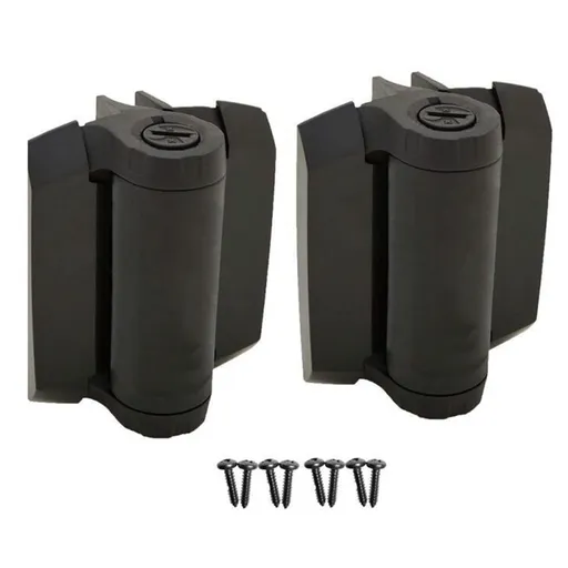 Door Hinge Adjustable Automatic Plastic Heavy Duty Self Closing (2 Sets)