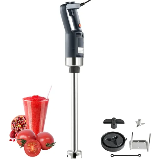 Professional Stick Blender, 500W Powerful Handheld Mixer, Adjustable Speed with Stainless Steel Blade, Versatile Hand Mixer for Soups, Smoothies, Purees, and Baby Food