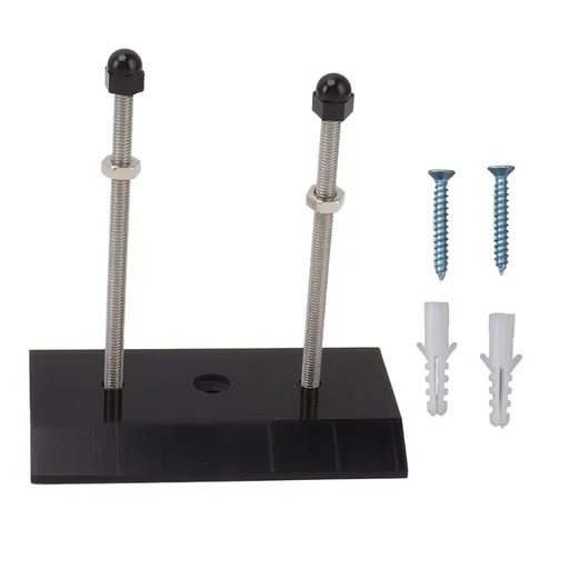 Skateboard Hanger Durable Acrylic Vertical Floating Effect High Stability Skateboard Wall Mount for Deck Display Storage Black