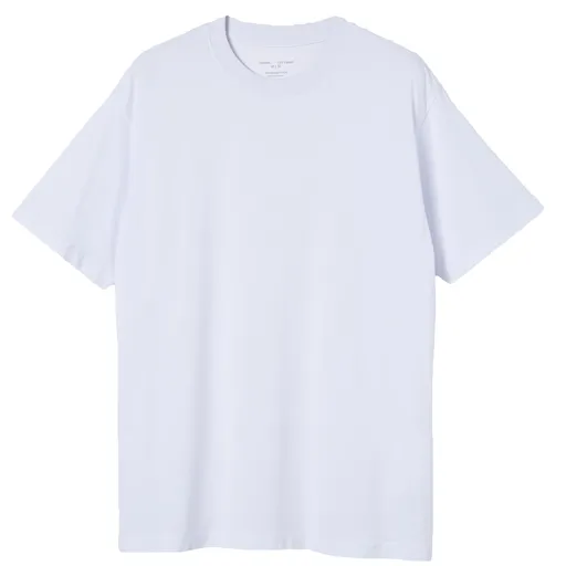 Adult 100% Cotton T-Shirt Unisex Men's Basic Plain Blank Crew Tee Tops Shirts, White, 2XL