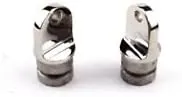 2PCS Stainless Steel Boat Bimini Top Inside Eye end 1'' Rounded Hardware
