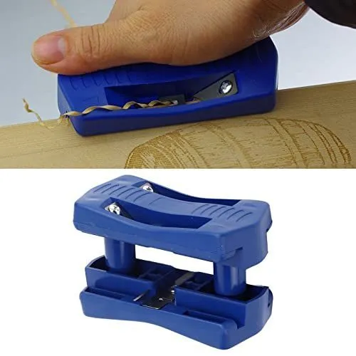 Edge Banding Trimmer with Nylon and Manganese Steel, Manual Trimming Tool, Edge Trimmer, Edge Banding Cutter, Woodworking Tool, for Melamine Veneer PVC ABS