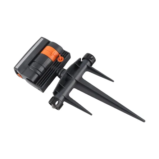 Lawn Sprinkler for Yard 16 Hole Automatic Oscillating Sprinkler 4 Spraying Modes Adjustable Water Flow Rate Large Area Coverage Sprinklers Water Sprinkler System for Home Garden Lawn