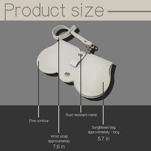 4pcs Soft Leather Sunglasses Bag, Travel Sun Glass Holder Sunglass Case Portable Slim Sunglasses Pouch Glasses Bag