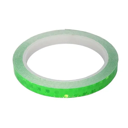8m Reflective Tape for Bikes Cars Motorcycles Waterproof High Visibility Strip - Green