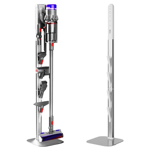 Freestanding Holder for Dyson Vacuum Stand – Suitable for Dyson V6 V7 V8 V10 V11 V12 V15 Gen5 & DC series Vacuum Cleaners, Elegant & Stable Standing Dock Accessory Storage Stand for Dyson Stand