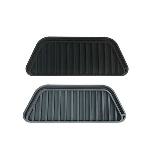 Refrigerator Drip Tray Refrigerator Drip Catcher for Fridge Water Dispenser Silicone Fridge Water Drip Tray for Fridge（2pcs）