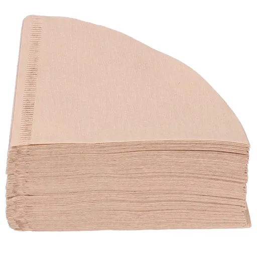 100Pcs Filter Paper Disposable Coffee Strainer Drip Paper Coffee Filtration Accessories
