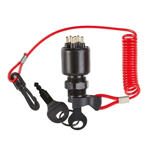 Plastic Ignitions Starter Switches And Key Set 175974 5005801 Suitable for 40 To 200HP Outboard Motors