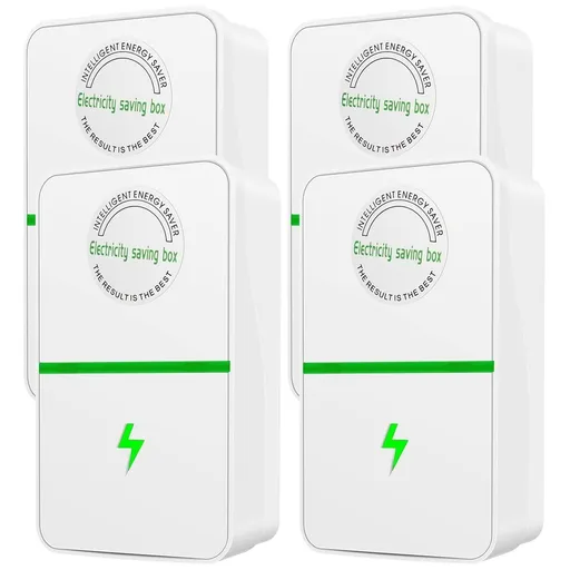 2/4Pcs Power Saver 90V-250V Electric Energy Saver Household Electricity Saving Box Smart Portable Electric Bill Killer for Home Office Market Factory