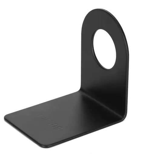 Stainless Steel Bottle Holder Wall Mounted Pump Bottle Dispenser Holder Stand Hanger Bathroom Kitchen Rack