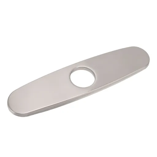 Sink Faucet Hole Cover Deck Plate Brushed 304 Stainless Steel Fishplate Bottom Plate Kitchen Faucet Decorative Panel