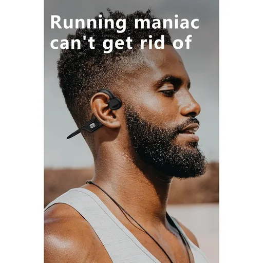 Open Ear Headphones Wireless Bluetooth Air Conduction Earbuds for Running Workout Cycling Over The Ear Headphones Waterproof