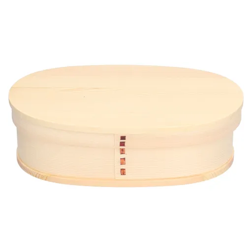 800ml Wooden Food Container Portable Bento Lunch Box Kids Lunch Container for Travel Office Camping Picnic