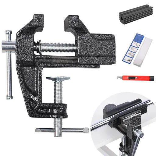 Golf Grip Kit Portable Vise Clamp Hook Knife Rubber Sleeve Golf Club Regripping Tools
