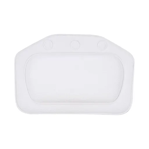 Bathroom Pillow Bathtub Head Rest Foam Design Spa Neck Cushion With Suction Cup