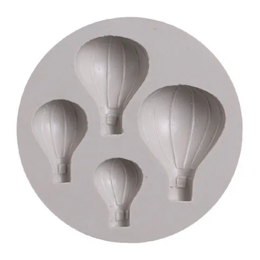 Hot Air Balloon Pattern Fondant Cake Decorative Baking Silicone DIY Mold (50-614)