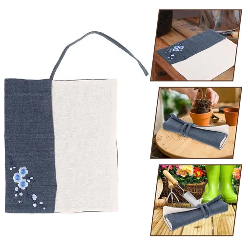 Gardening Tool Bag and Tool Pouch Sturdy Oxford Fabric Tote Bag and Outdoor Use