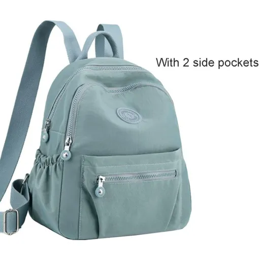 Mini Backpack Purse for Women Small Nylon Daypack for Ladies Lightweight Travel Bag Casual Shoulder Bag
